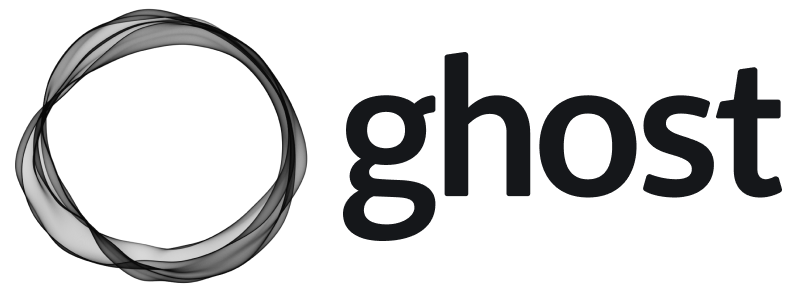 The logo for the blogging tool Ghost.