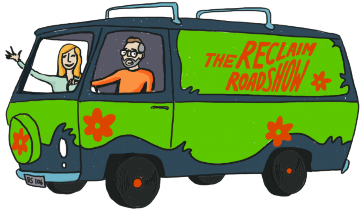 Roadshow bus logo