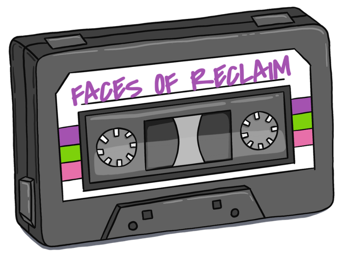 Face of Reclaim Podcast Logo