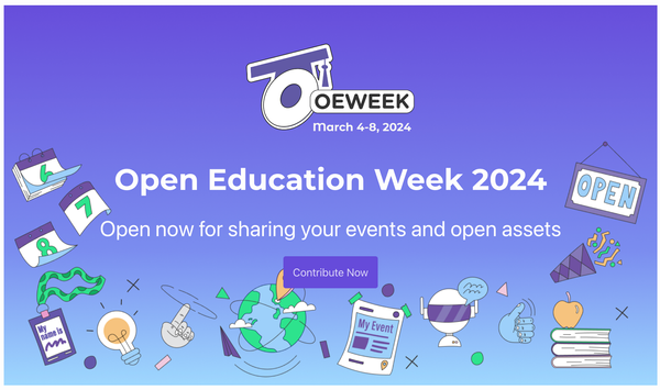 Open Education Week Logo