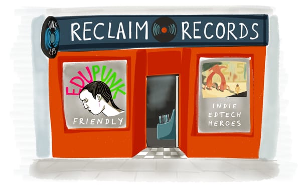 Record store logo