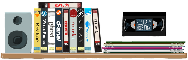 Reclaim Hosting shelf logo